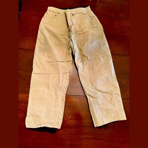 Waterproof Khaki Ski Pants. Special Blend brand. Wide fit.